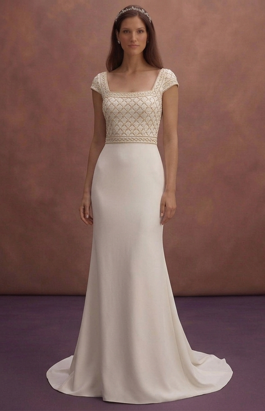 Petite Wedding Dresses with Tailored Elegance