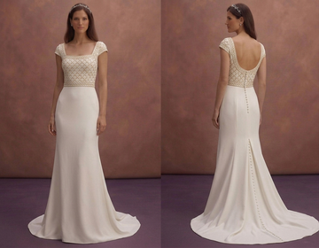 Petite Wedding Dresses with Tailored Elegance