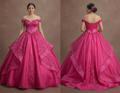 Quinceañera Dress Fuchsia Lace Vibrant Celebration