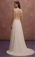 Romantic Bridal Gowns with Pearl Accents