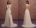 Romantic Bridal Gowns with Pearl Accents