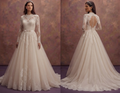 Romantic Lace Bridal Gowns with Vintage Inspiration