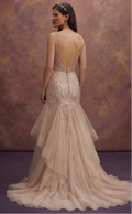 Rose Champagne Wedding Dresses with Elegant Glamour