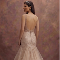 Rose Champagne Wedding Dresses with Elegant Glamour
