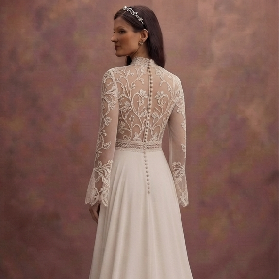 Rustic Wedding Dresses with Bohemian Elegance
