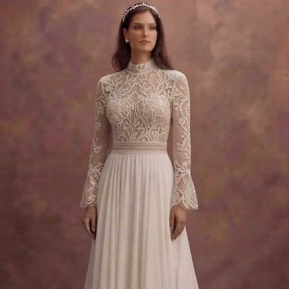 Rustic Wedding Dresses with Bohemian Elegance