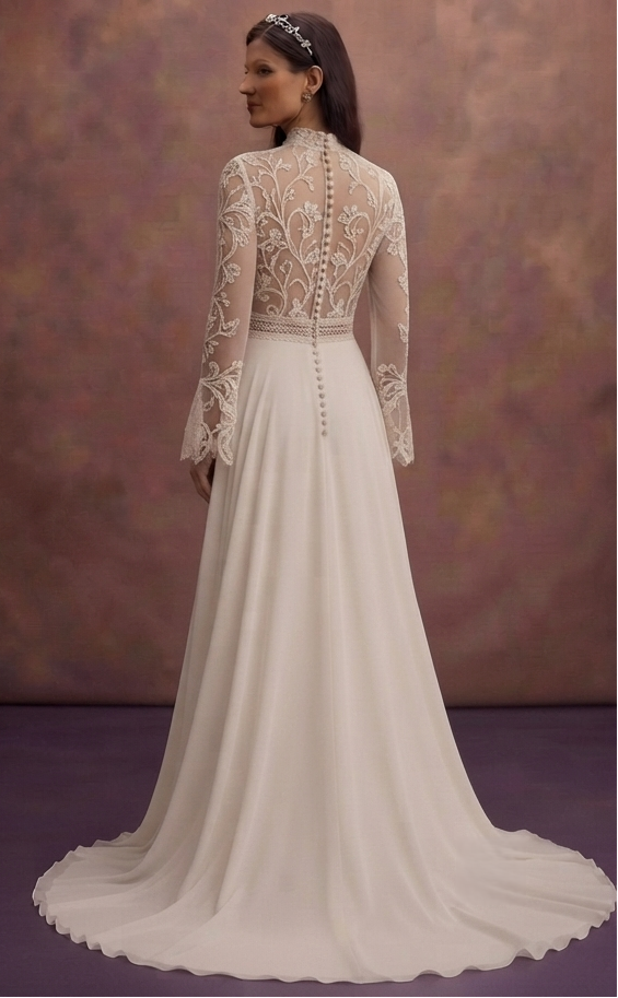 Rustic Wedding Dresses with Bohemian Elegance