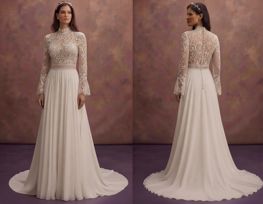 Rustic Wedding Dresses with Bohemian Elegance