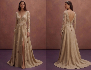 Rustic Wedding Dresses with Natural Elegance