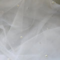 Pearl Veil with Metal Comb , Elbow Length Wedding Veil ,Fingertip Length Bridal Veil , Waltz Veil ,Chapel Veil , Cathedral Veil