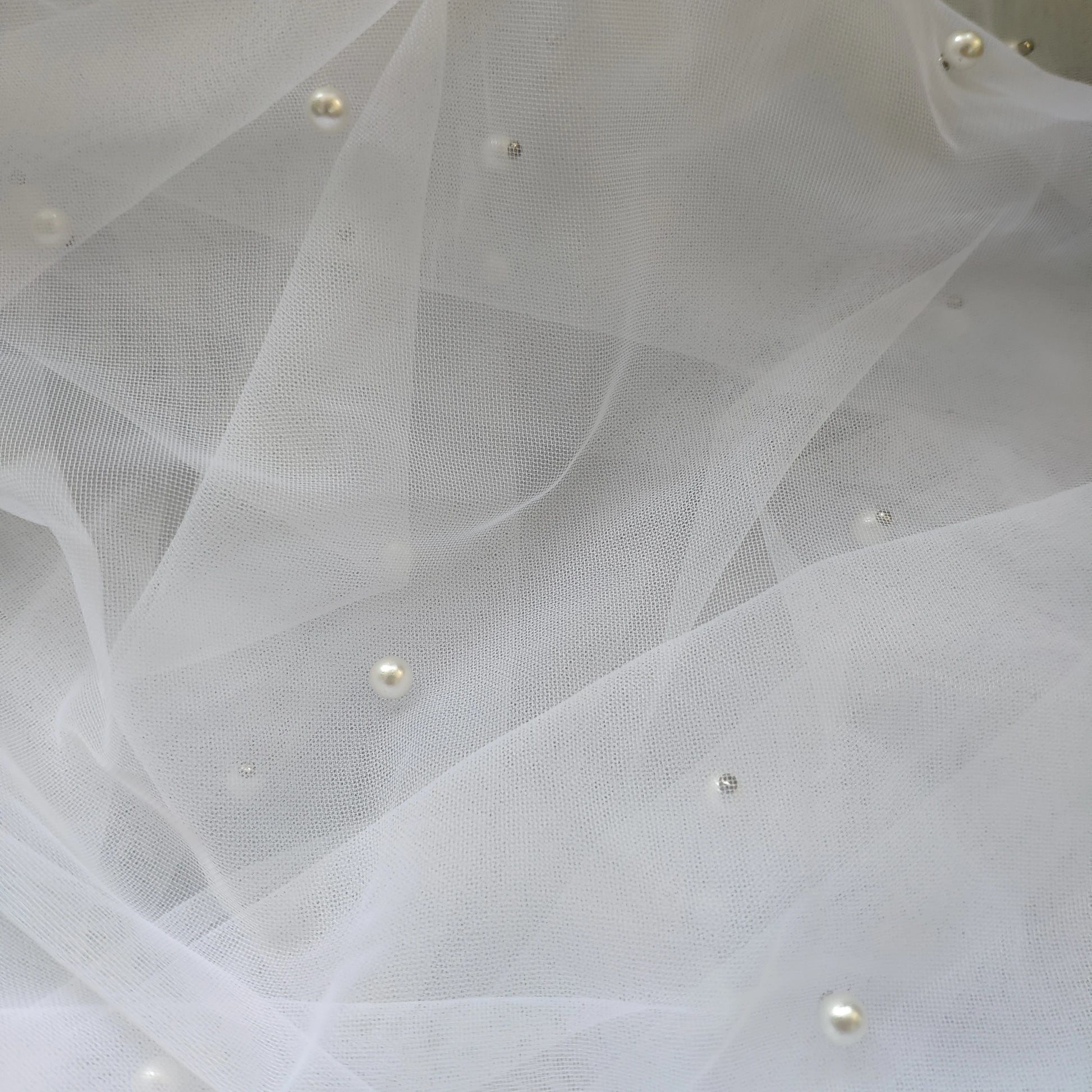 Pearl Veil with Metal Comb , Elbow Length Wedding Veil ,Fingertip Length Bridal Veil , Waltz Veil ,Chapel Veil , Cathedral Veil