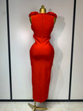 Fashion 3D Flower Sleeveless Bodycon Bandage Dress Women Celebrity Elegant Party Club Luxury Birthday Dress Vestidos ﻿