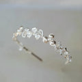 Silver Color Headband Hairband Vintage Headpiece For Bride Bridesmaids Headdress Tiara Bridal Jewelry Wedding Hair Accessories b