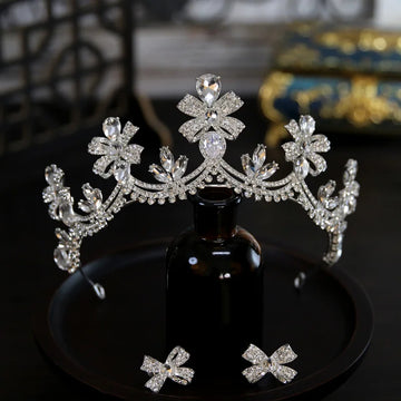 Crystal Crowns For Queen Wedding Hair Accessories Princess Bridal Tiara Crown For Women Pageant 15 Years Party Prom Headdress