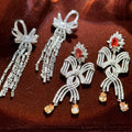 Vintage AAA Zircon Bridal Earrings Zirconia Wedding Earring For Brides Bridesmaids Accessories Women Birthday Gifts Jewelry