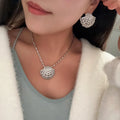 Shell AAA Zircon Bridal Earrings CZ Cubic Zirconia Wedding Earring For Brides Accessories Women Party Dinner Dress Jewelry