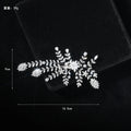 Zirconia Rhinestones Headband Hairband For Brides Women Crystal Headpieces Headdress Bridal Jewelry Wedding Hair Accessories