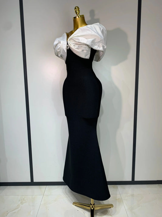 Women Sexy Off Shoulder Rhinestone Bodycon Maxi Long Bandage Dress Celebrity Elegant Evening Party Luxury Birthday Outfit