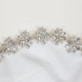 Sexy Women Three-Dimensional Rhinestone Design Dress Strapless Sleeveless A-Line Backless Mini Dress Cocktail Party Vestido
