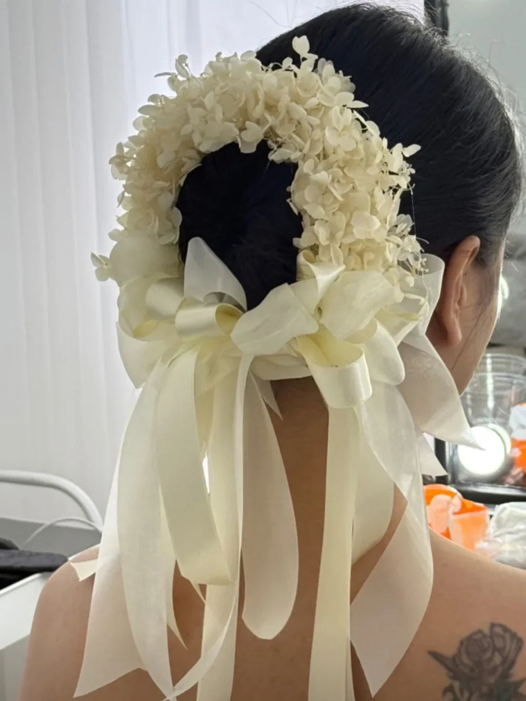 Wedding Hair Accessories Flower Headband Hairband Pink Ivory Headpiece Bride Bridesmaids Women Headwear Headdress Bridal Jewelry