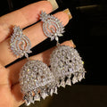 Luxury AAA Zircon Bridal Earrings CZ Cubic Zirconia Wedding Earring For Brides Women Accessories Dinner Party Gifts Jewelry
