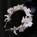 Wedding Hair Accessories Flower Headband Handmade Hairband For Brides Women Headpieces Headdress Gifts Headwear Bridal Jewelry