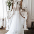 150cm Bridal Veil White Wedding Veils For Brides Evening Dinner Party Dress Women Girl Gifts Hair Accessories Jewelry
