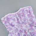 Arrival Purple Color Women Sexy Off the Shoulder Florals Ball Gown Mini Dress Vacation Cute Girls' Birthday Party Dress