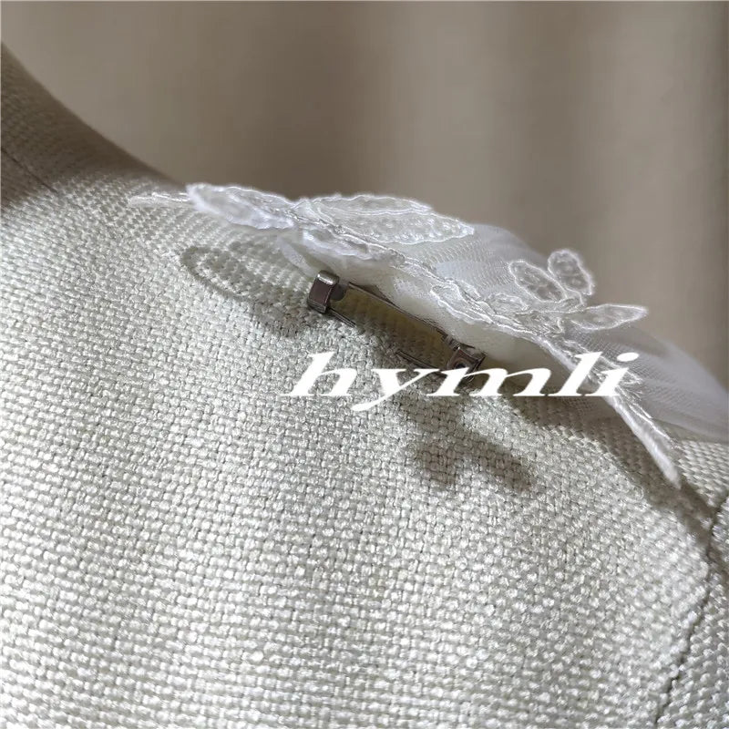 Cathedral Length Wedding Accessories Cape Veil Bridal Cloak Lace Shoulder Cape Veil