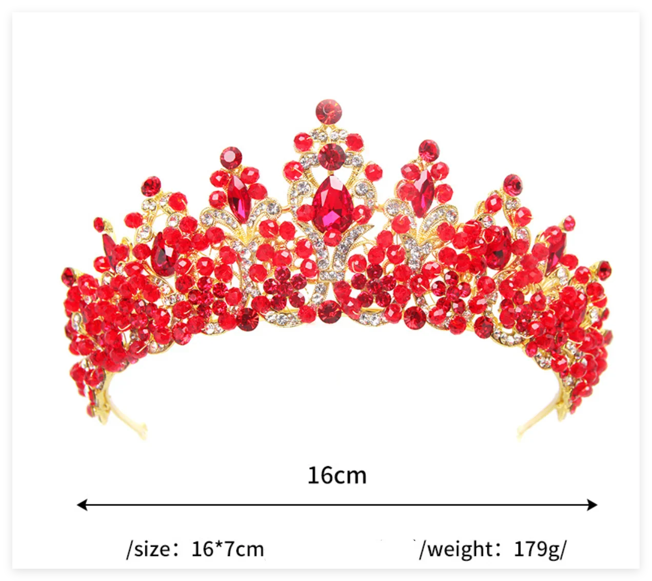 Crystal Queen Crowns For Women Princess Bridal Tiara Crown For Wedding Pageant Headpieces Bride Party Prom Hair Jewelry Diadem