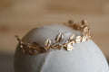 Wedding Hair Accessories Zircon Crystal Tiaras and Crowns Vintage Gold Color Headband For Brides Leaf Headpiece Bridal Jewelry
