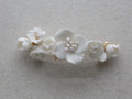 Wedding Accessories Porcelain Flower Hair Pin Clip Women Girl Hairpin For Brides Gold Silver Color Head Piece Bridal Jewelry gold color M