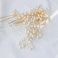 Wedding Accessories Freshwater Pearls Hair Pins Clips Vintage Gold Silver Color Hairpins For Brides Head Pieces Bridal Jewelry