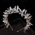 Wedding Hair Accessories Flower Headband Handmade Hairband For Brides Women Headpieces Headdress Gifts Headwear Bridal Jewelry d