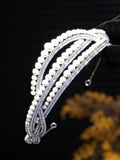 Pearl Rhinestones Crystal Crowns and Tiaras For Bride Princess Queen Headband Headpiece Wedding Accessories Bridal Hair Jewelry