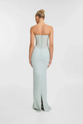 High Quality Women Sexy Strapless Backless Bodycon Long Dress Runway Celebrate Girls' Vacation Birthday Outfit Vestido