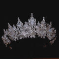 Bridal Hair Jewelry Crystal Zircon Tiaras and Crowns Rhinestones Headband Brides Women Prom Pageant Diadem Wedding Accessories a