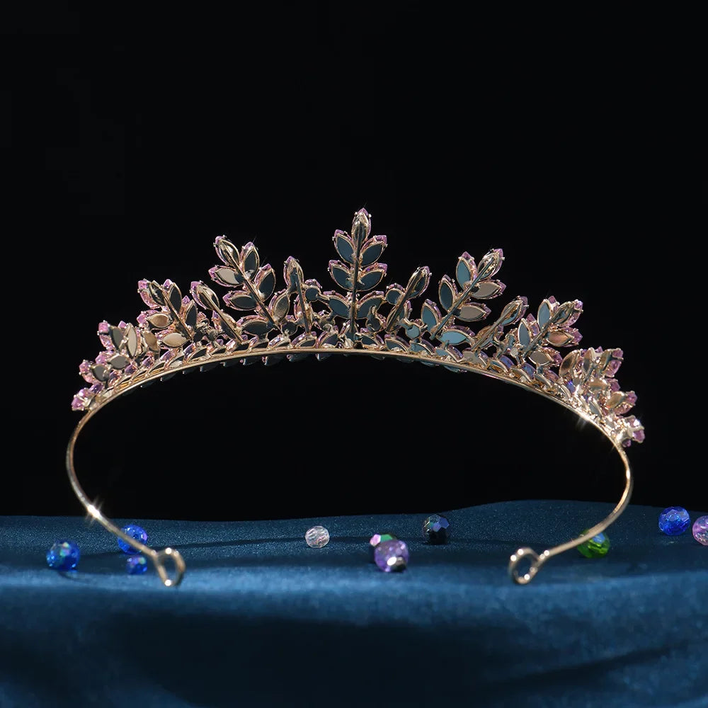 Crystal Crowns For Women Girl Princess Bridal Tiara Crown Wedding Hair Accessories 15 Years Birthday Party Diadem Prom Headpiece
