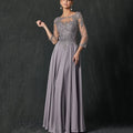 Chiffon Mom Dresses 2024 Party Gowns Elegant A Line Lace Wedding Gowns Folds New Arrival Bridal Gowns Prom Dresses Same as picture