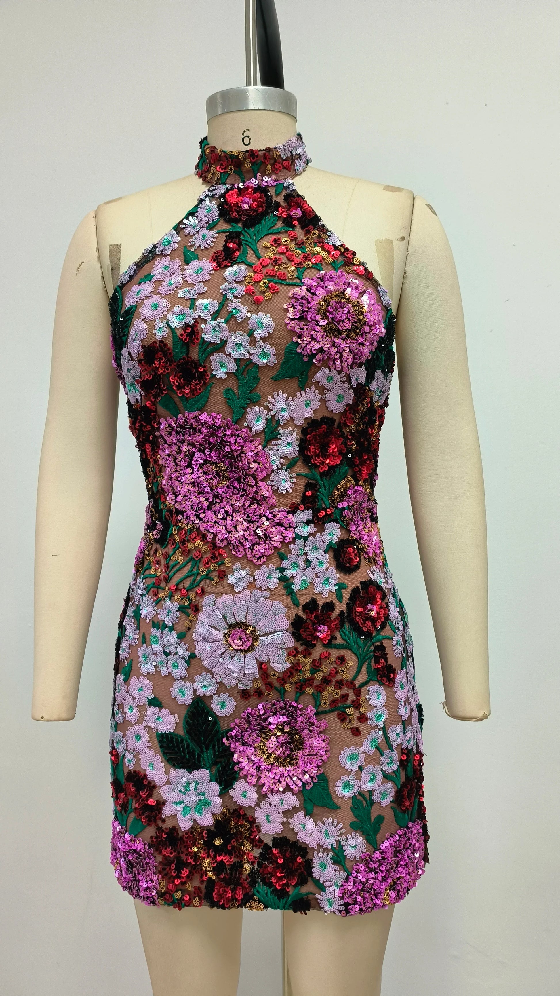 Women Sexy Off the Shoulder Embroidery Bodycon Mini Dress Elegant Evening Party Birthday Girls' Vacation Outfit