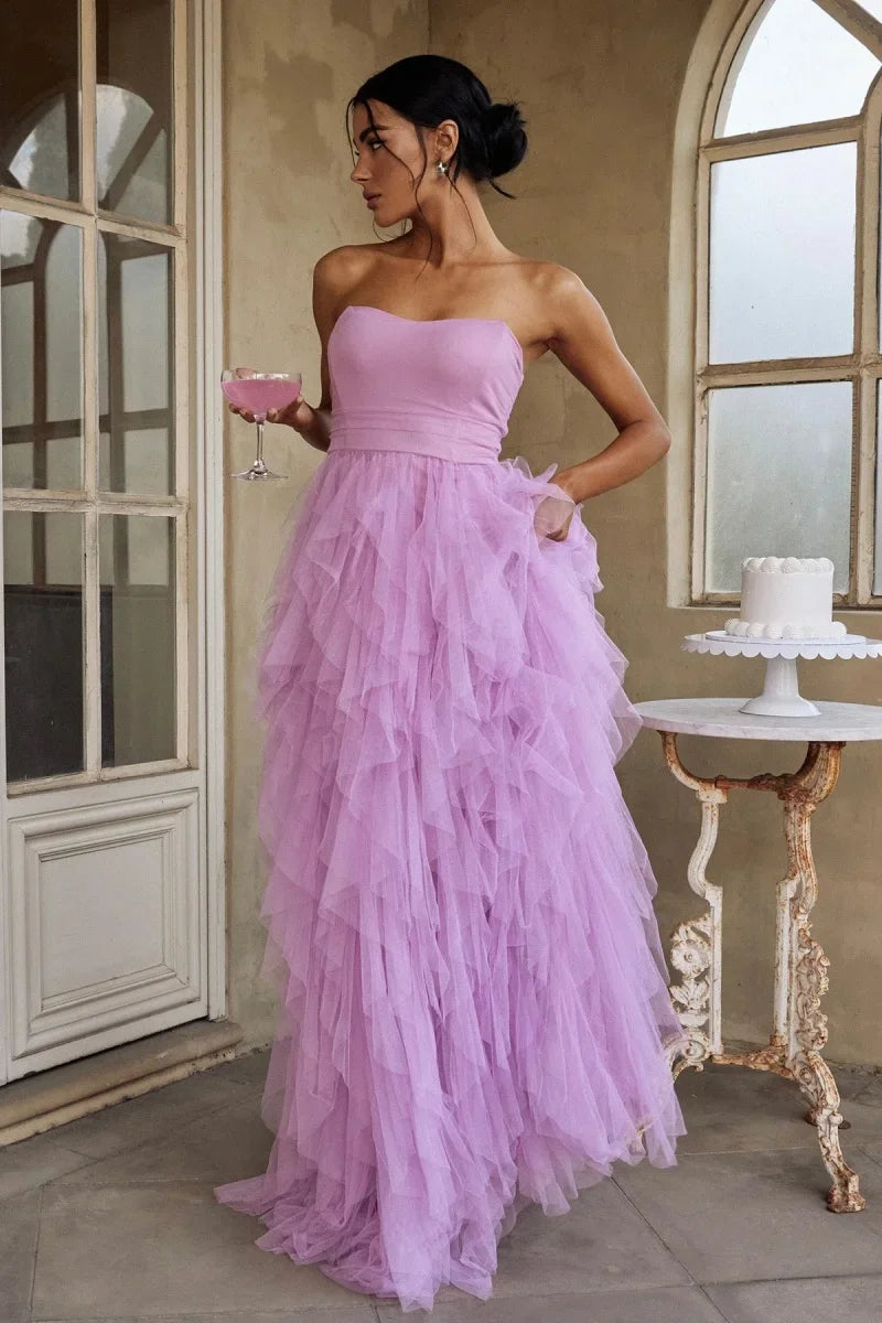 Prom Party Cocktail Evening Dresses Ball Gowns Elegant Gown Custom Occasion Dresses for Women Party Wedding Evening Customized Pink
