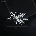 Zirconia Rhinestones Headband Hairband For Brides Women Crystal Headpieces Headdress Bridal Jewelry Wedding Hair Accessories