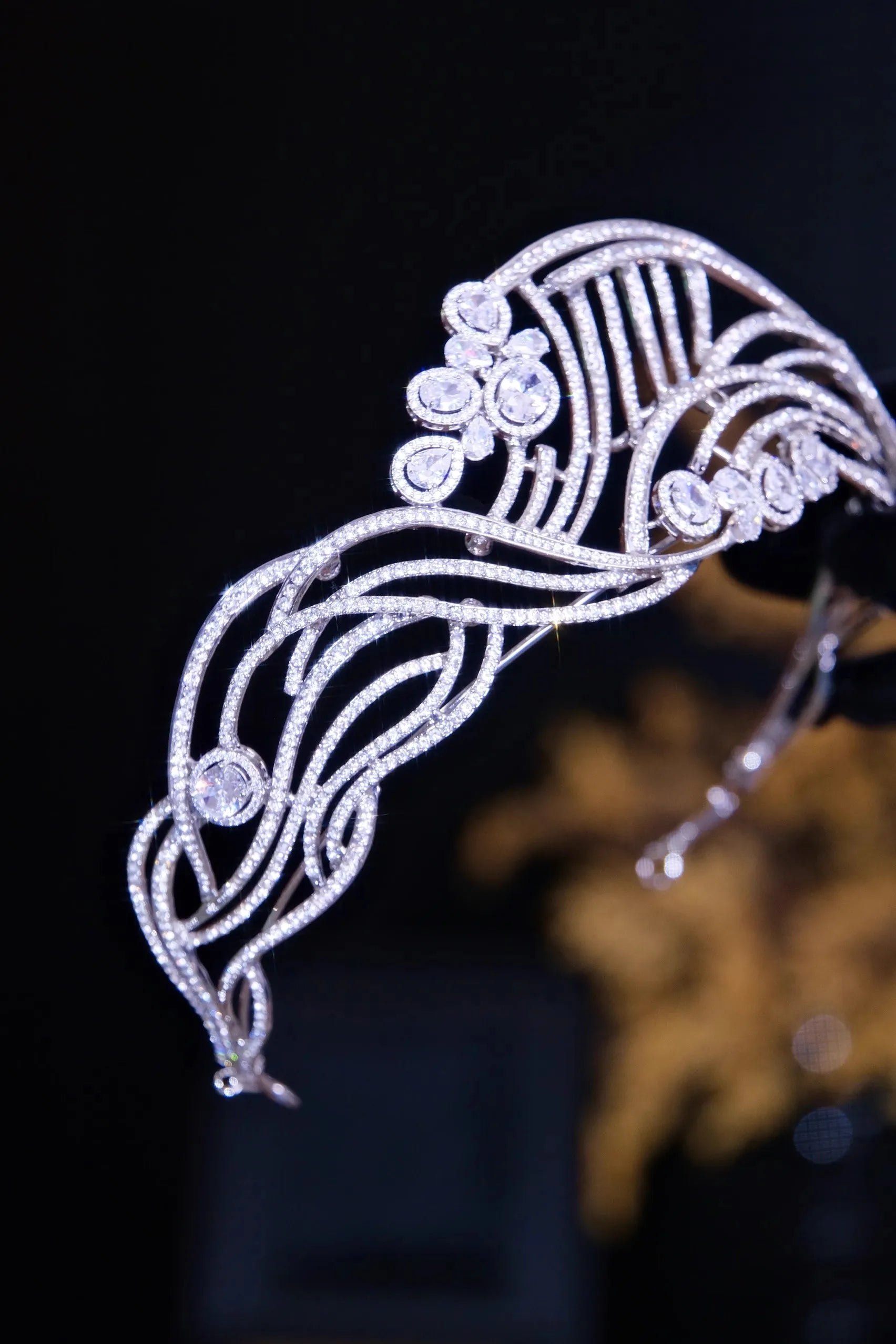 AAA Zircon Crystal Tiaras and Crowns Headband For Women Bride Prom Pageant Diadem Bridal Jewelry Wedding Hair Accessories