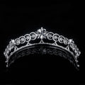 AAA Zircon Tiaras and Crowns CZ Cubic Zirconia Diadem For Brides Queen Princess Headband Wedding Hair Accessories Bridal Jewelry