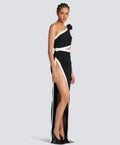 Red Black Color Women Sleeveless Sexy V-Neck Bodycon Mini Bandage Dress Crystal Shinning Birthday Evening Party Celebrate Dress