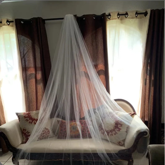 Champagne Wedding Veil, Ivory Simple Wedding Veil, One Layer White Wedding Veil, Simple Tulle Wedding Veil