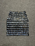 Women Sexy Big Crystal Bodycon Shorts Celebrate Nightclub Party Birthday Wear Bar Dancer Fashion Shorts skirt