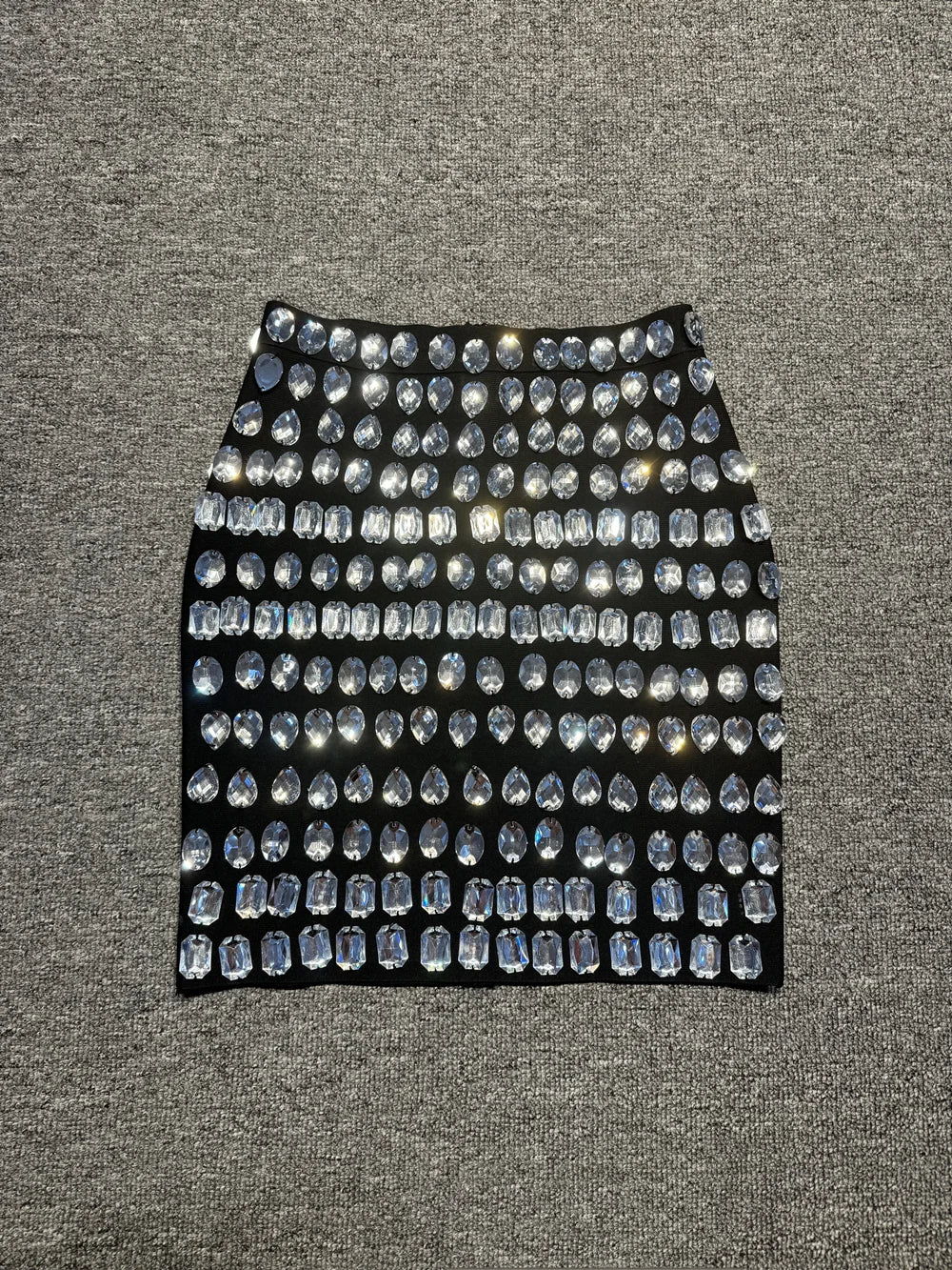 Women Sexy Big Crystal Bodycon Shorts Celebrate Nightclub Party Birthday Wear Bar Dancer Fashion Shorts skirt