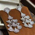 High Quality CZ AAA Zircon Bridal Earrings Cubic Zirconia Wedding Earring For Women Bride Accessories Dinner Party Dress Jewelry