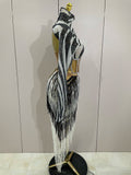 Shiny Diamond Sequin Tassels Sexy Mesh Long Sleeved Two Piece Set Women Evening Birthday paty Nightclub Stage Costume